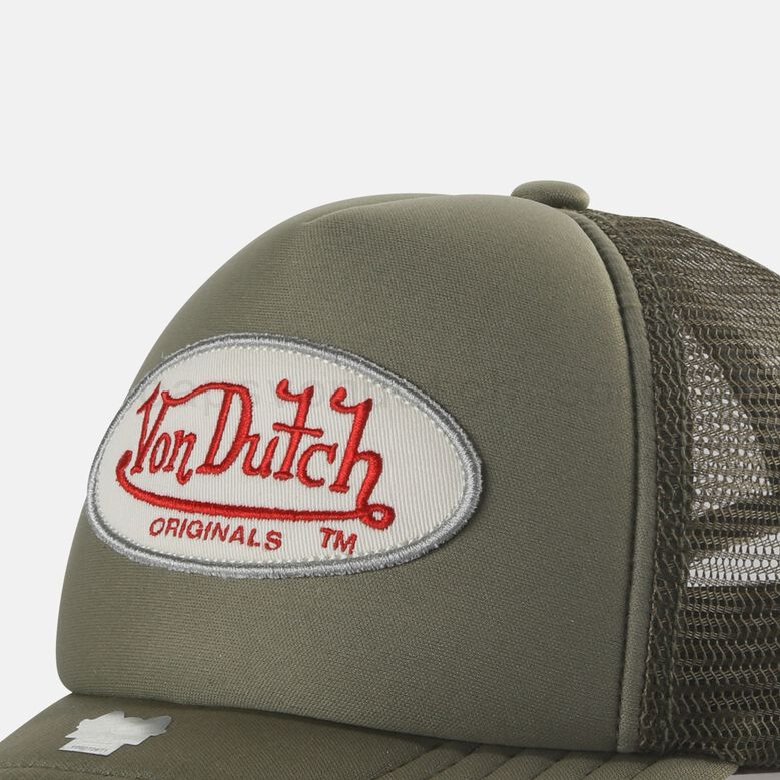 (image for) online shoppen Von Dutch Originals -Trucker Tampa Cap, khaki/khaki F0817888-01239 Verkaufen Günstig